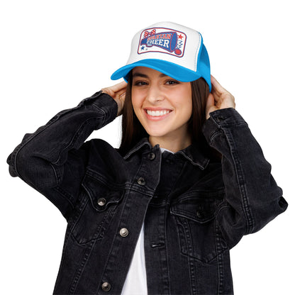 Spartan Cheer Embroidered Foam Trucker Hat