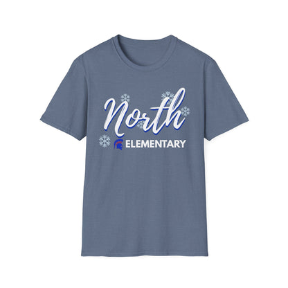 Bixby Spartan North Elementary Snow Day Softstyle Tee