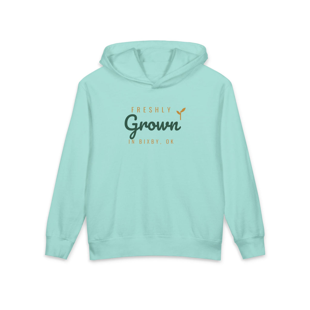 Freshly Grown in Bixby Youth Hoodie