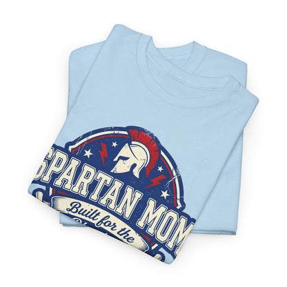 Spartan Mom T-Shirt - Built for the Bleacher, School Spirit Mom Tee
