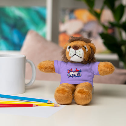 Spartan Cheer Stuffed Animal Logo