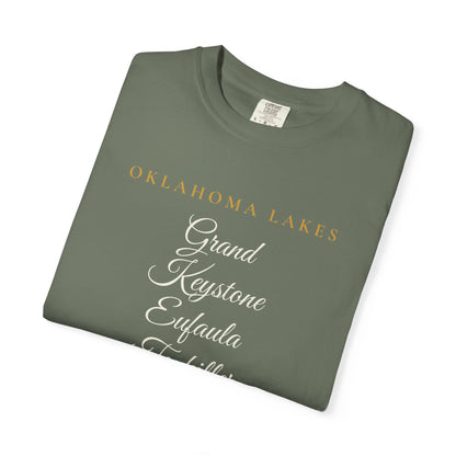 Oklahoma Lakes Tee | Comfort Colors