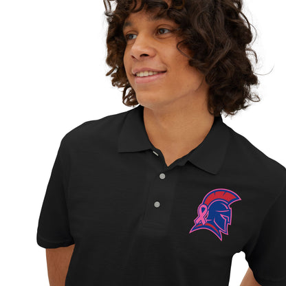 Spartan Men's Breast Cancer Awareness Polo