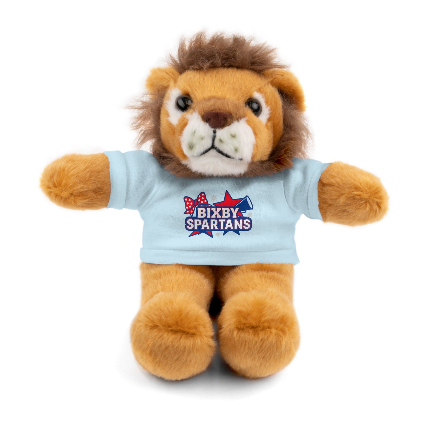 Spartan Cheer Stuffed Animal Logo