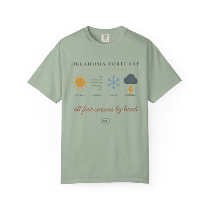 Oklahoma Forecast Tee | Comfort Colors