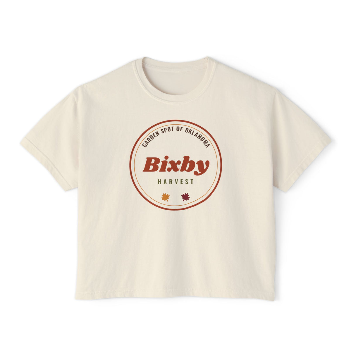 Garden Spot Harvest Badge Boxy Comfort Colors Tee