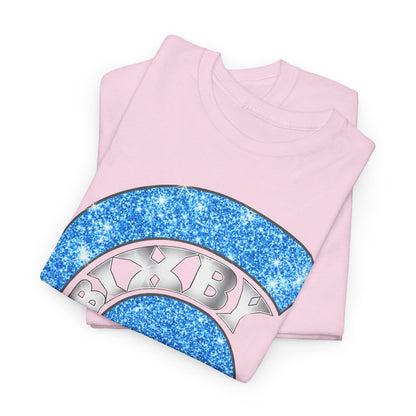 Bixby Spartan Blue Helmet Bling Gildan Tee