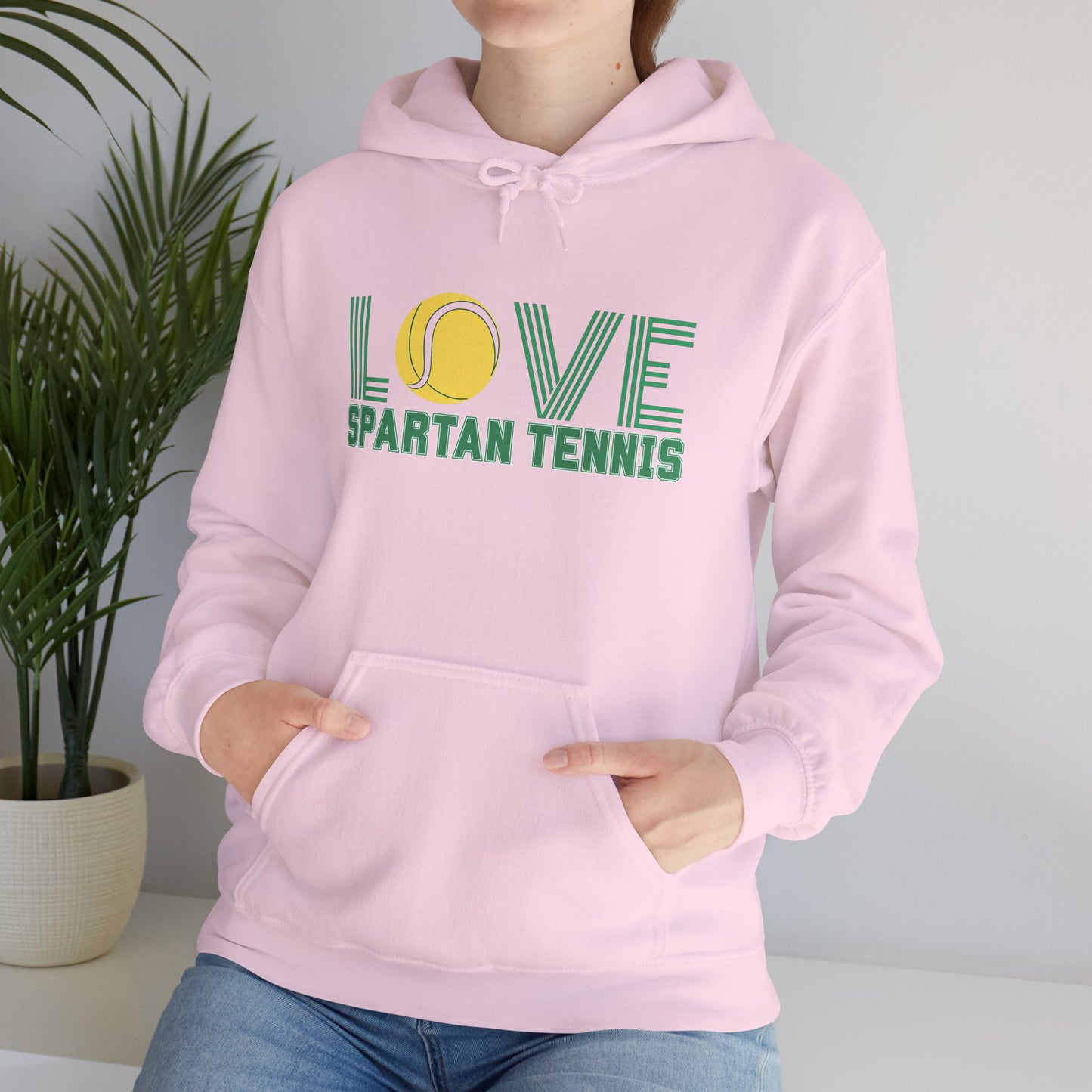 Bixby Spartan Tennis Gildan Hoodie