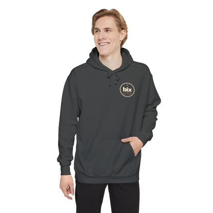 bix Stamp Left-Chest Hoodie