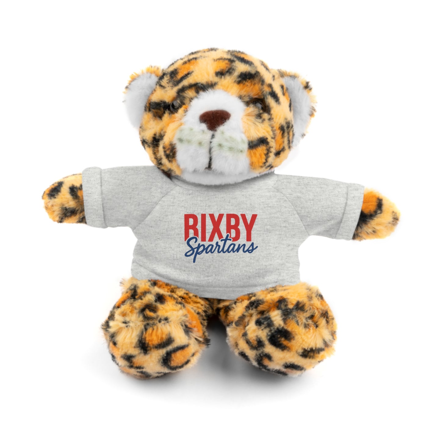 Bixby Spartans Stuffed Animal Logo