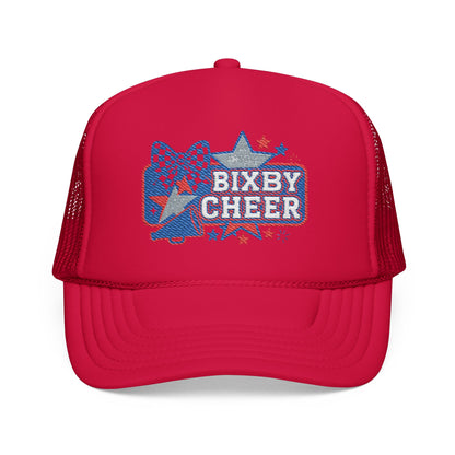 Bixby Cheer Embroidered Foam Trucker Hat