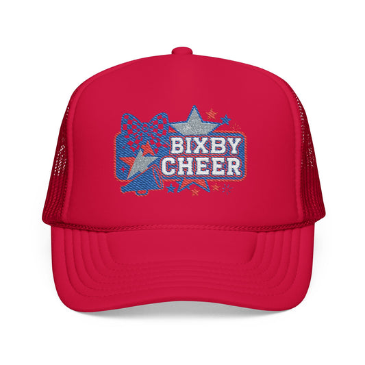 Bixby Cheer Embroidered Foam Trucker Hat