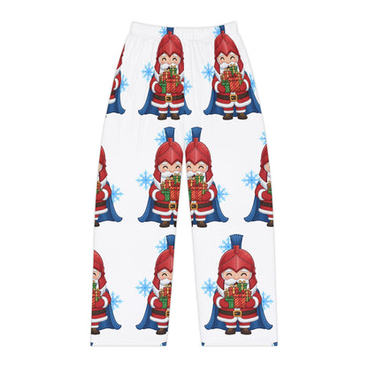 Spartan Santa Women's White Pajama Bottoms