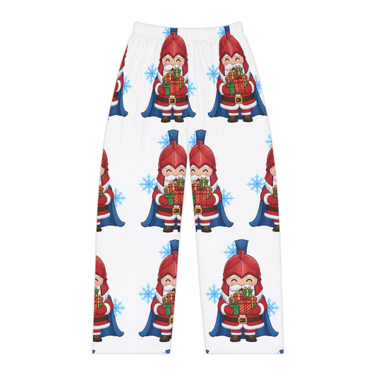 Spartan Santa Women's White Pajama Bottoms