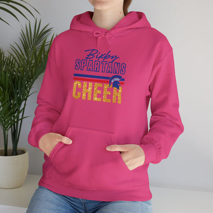 Bixby Spartans Cheer Gildan Hoodie