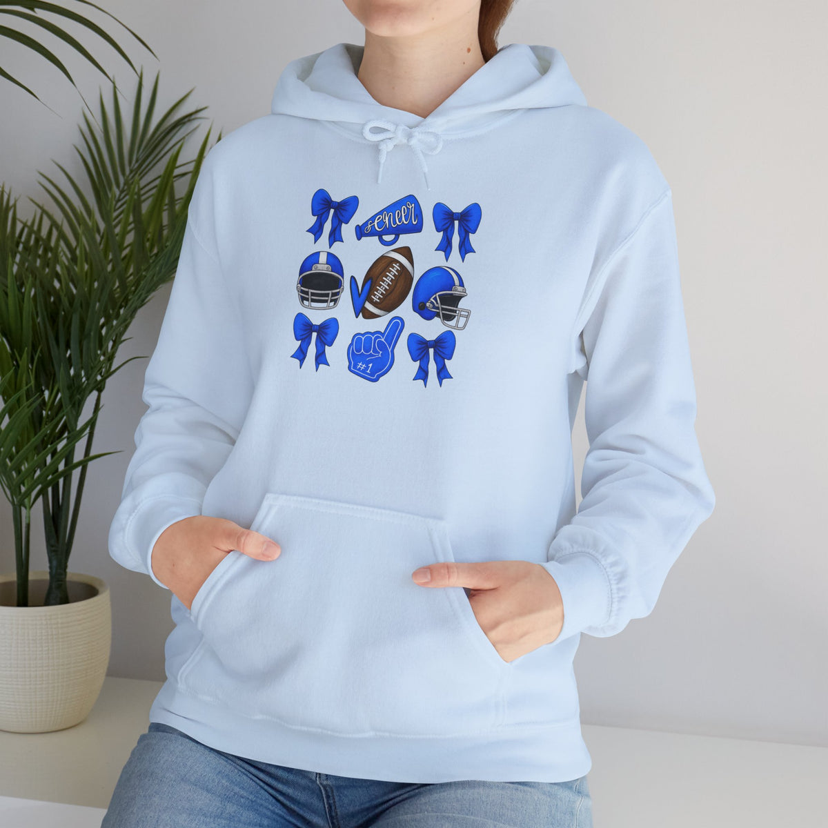 Bixby Spartan Cheer & Football Gildan Hoodie