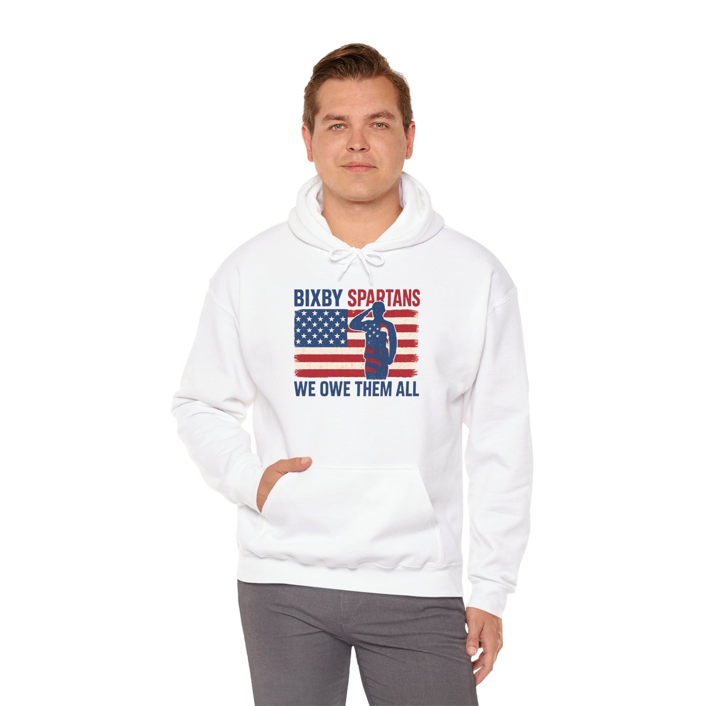 Bixby We Owe Them All Gildan Hoodie