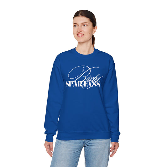 Bixby Spartans Cursive Gildan Sweatshirt