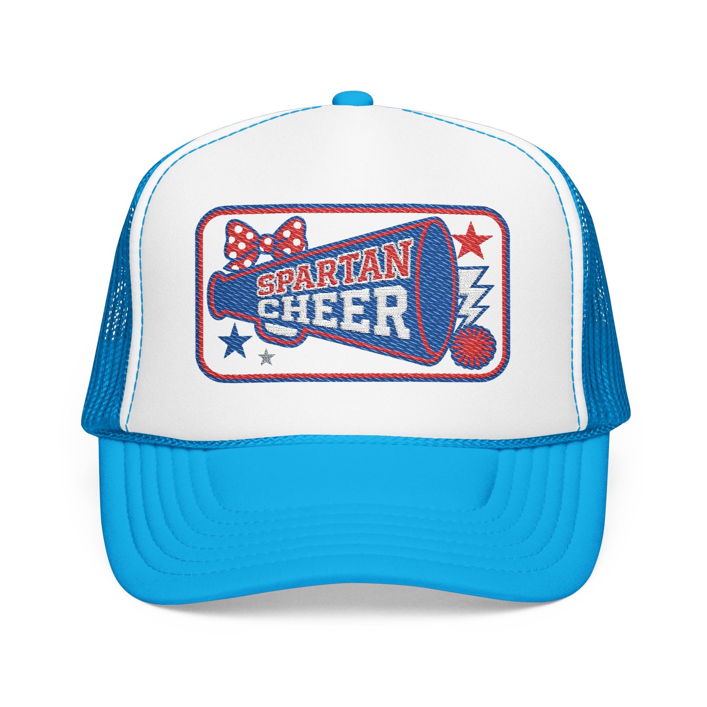 Spartan Cheer Embroidered Foam Trucker Hat