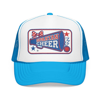 Spartan Cheer Embroidered Foam Trucker Hat