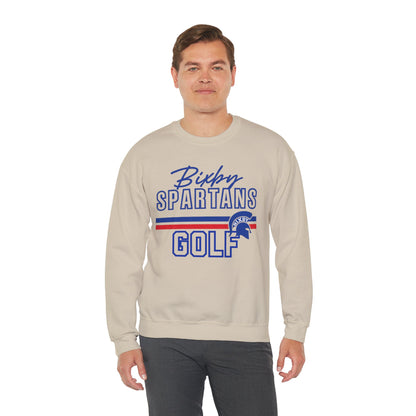 Bixby Spartans Golf Gildan Sweatshirt