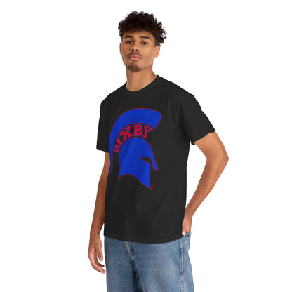 Spartan Blue Logo Gildan Tee