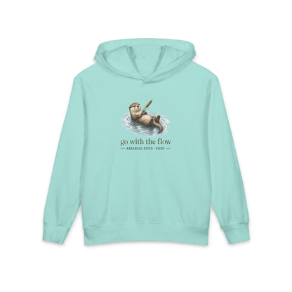 Go With the Flow Otter Youth Hoodie