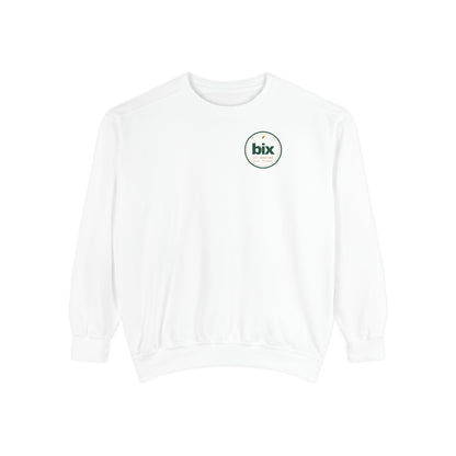 bix Stamp Left-Chest Crewneck