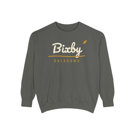 Bixby Oklahoma Script Crewneck