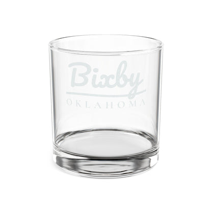 Bixby Garden Script Engraved Whiskey Glass