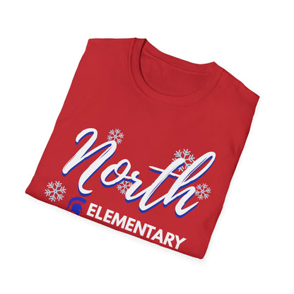 Bixby Spartan North Elementary Snow Day Softstyle Tee