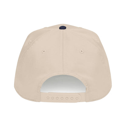 Bixby Spartans Retro Script Embroidered Mid-Profile Snapback Cap – Structured Ball Cap