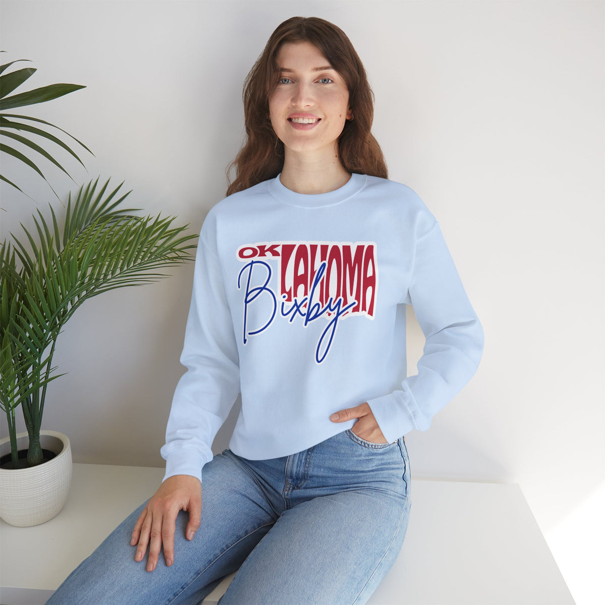 Bixby Spartans Custom City Name Oklahoma Sweatshirt