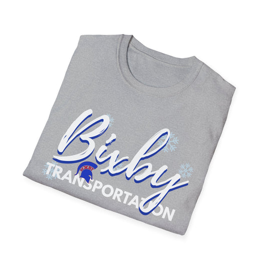 Bixby Spartan Transportation Snow Day Softstyle Tee