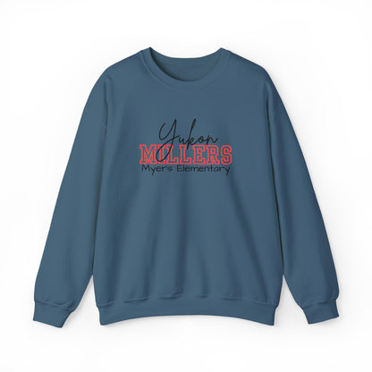 Personalized Embroidered Yukon Millers Crewneck Sweatshirt