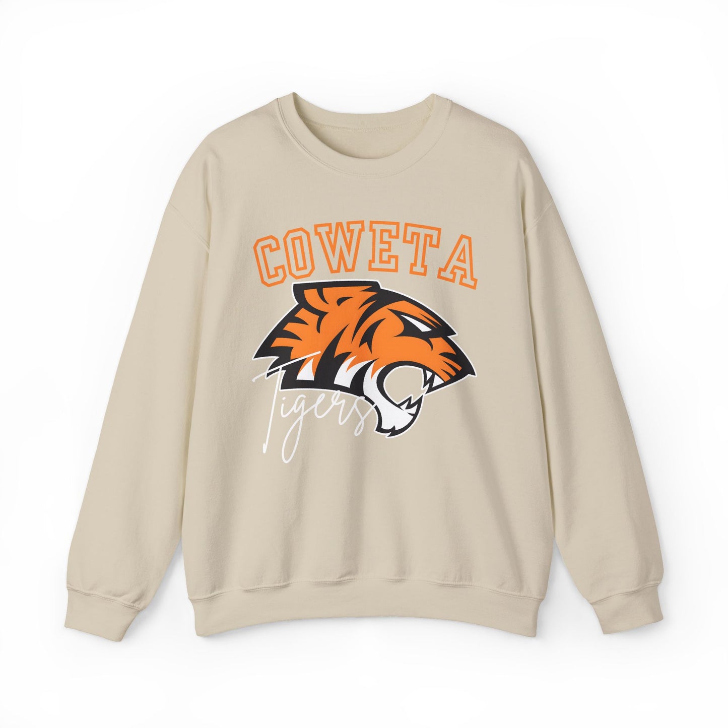 Coweta Tigers Crewneck Gildan Sweatshirt