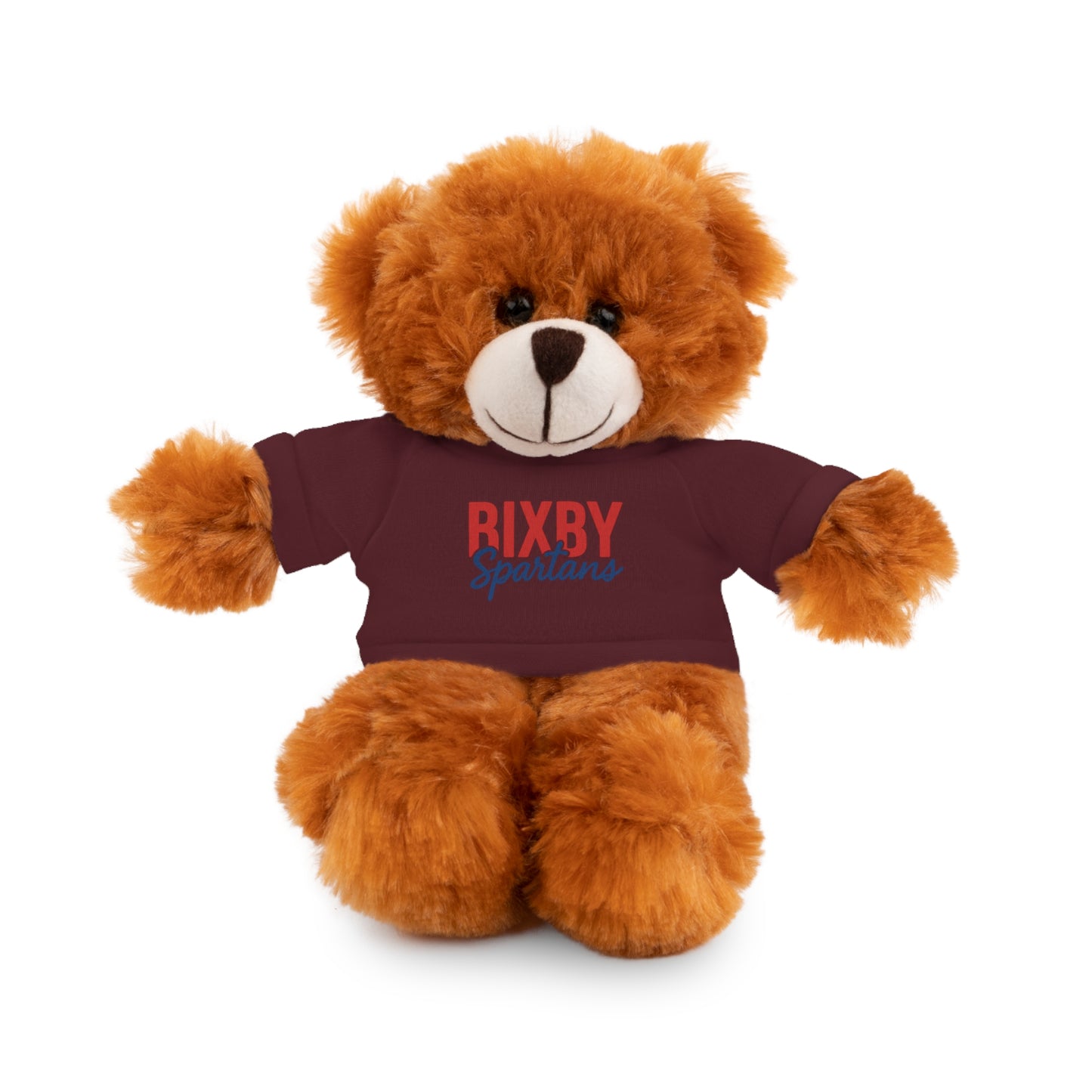 Bixby Spartans Stuffed Animal Logo