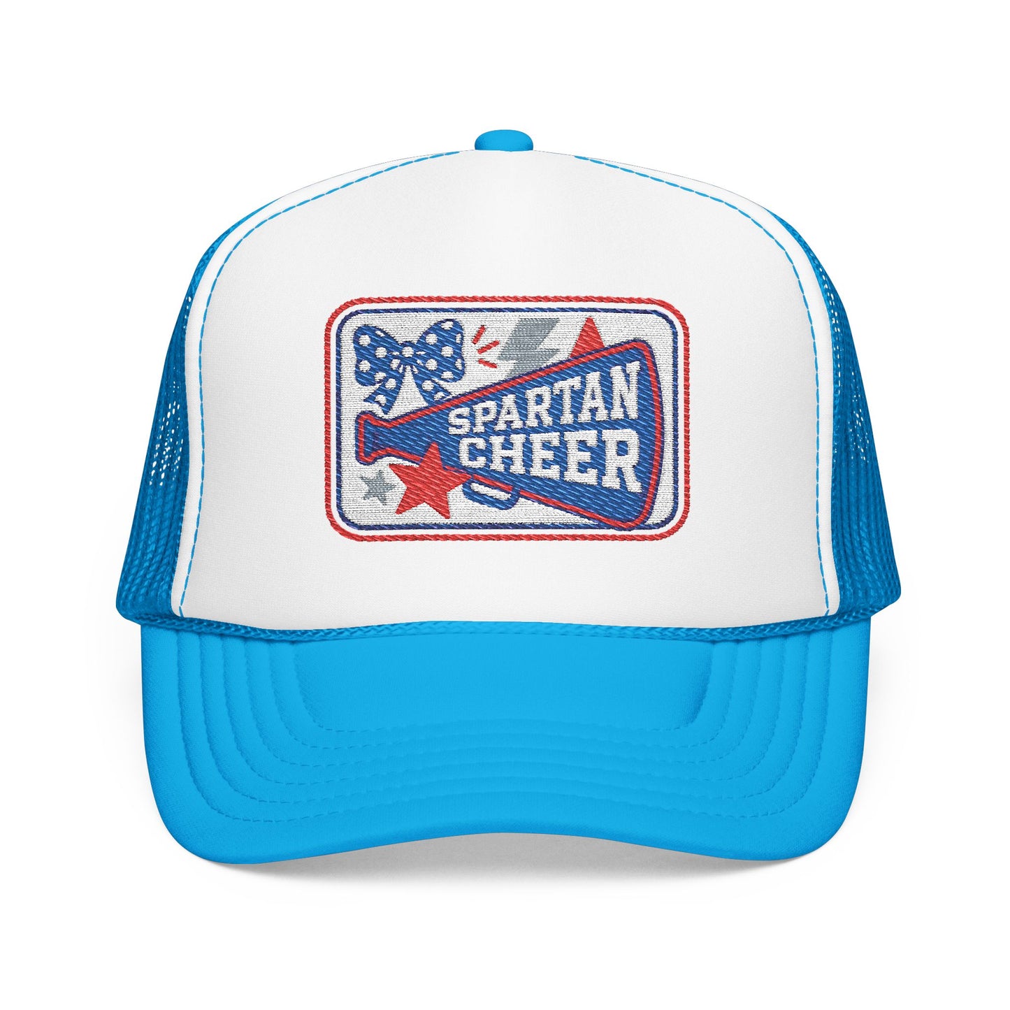 Spartan Cheer Embroidered Foam Trucker Hat