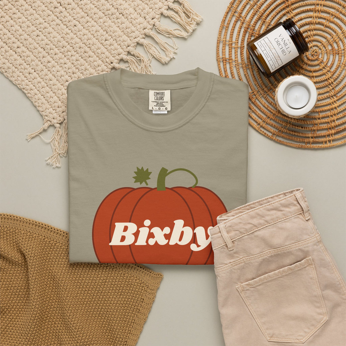Bixby Pumpkin Patch Comfort Colors Tee
