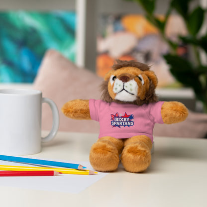 Spartan Cheer Stuffed Animal Logo