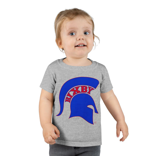 Spartan Blue Logo Toddler Gildan Tee