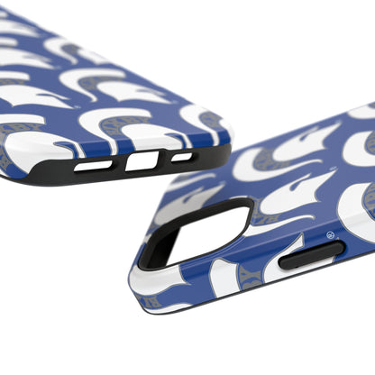Bixby Spartan White Logo Impact Resistant iPhone Case