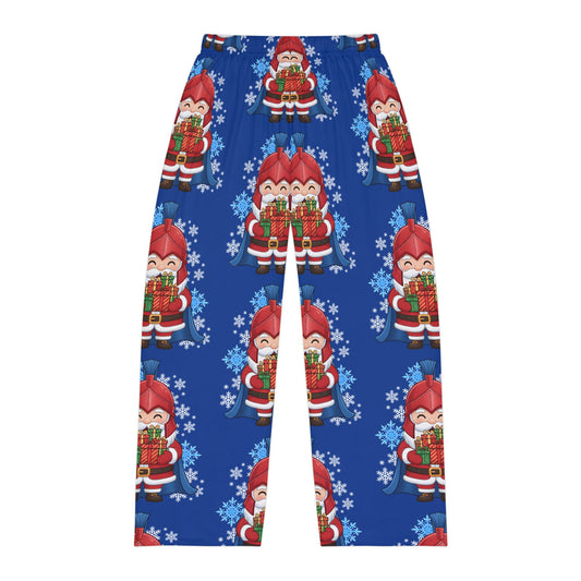 Spartan Santa Blue Men's Pajama Bottoms