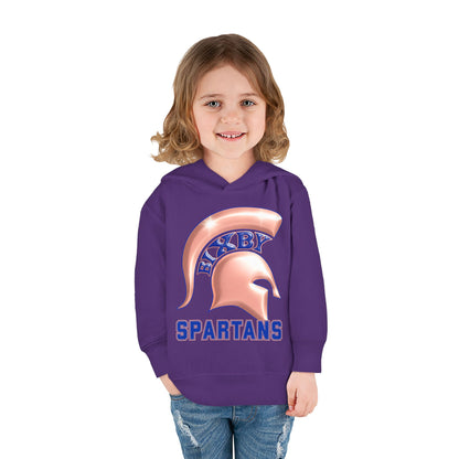 Bixby Spartans Metallic Rose Gold Toddler Rabbit Skins Hoodie