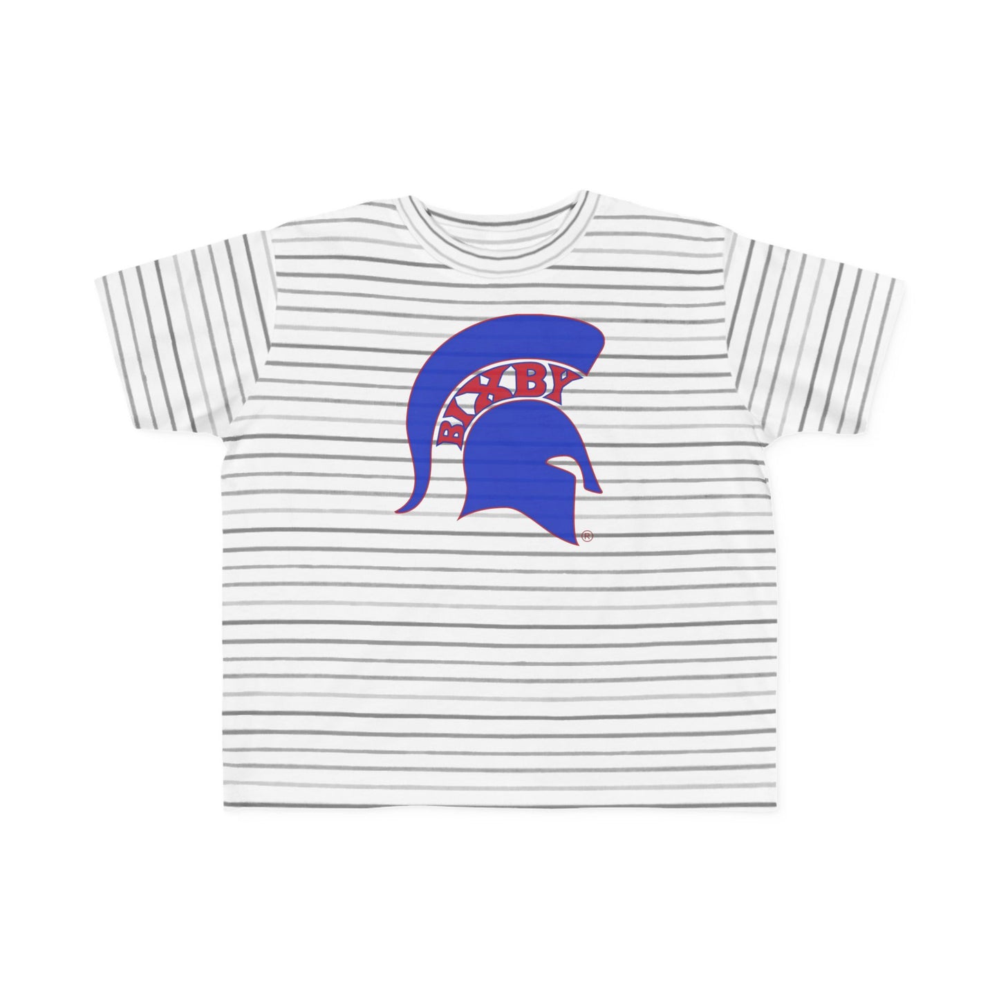 Spartan Blue Logo Rabbit Skins Toddler Tee