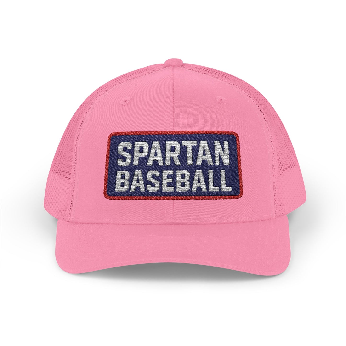 Spartan Baseball Embroidered Trucker Hat