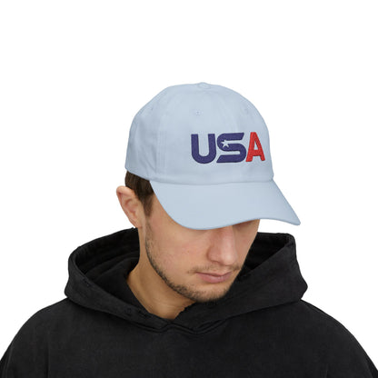 Patriotic USA Embroidered Classic Ballcap