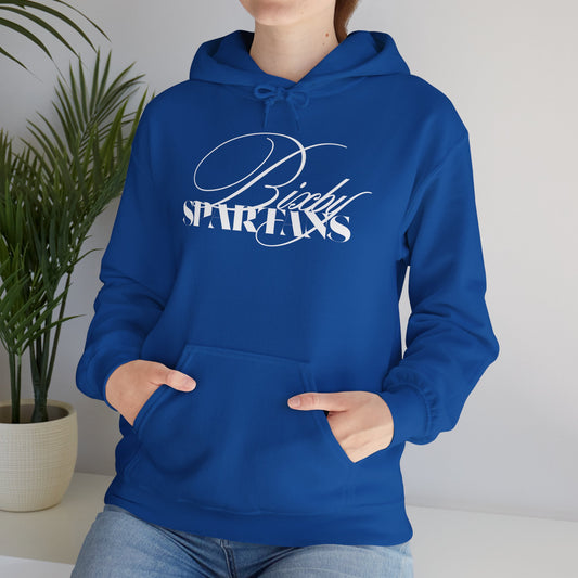 Bixby Spartans Cursive Gildan Hoodie