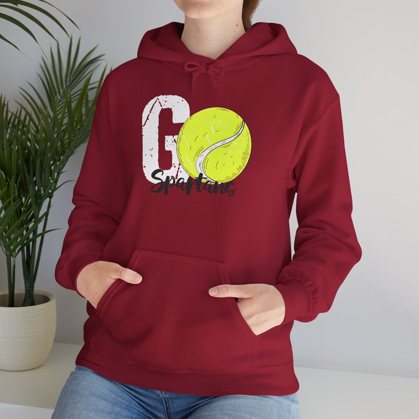 Bixby Spartan Tennis Gildan Hoodie