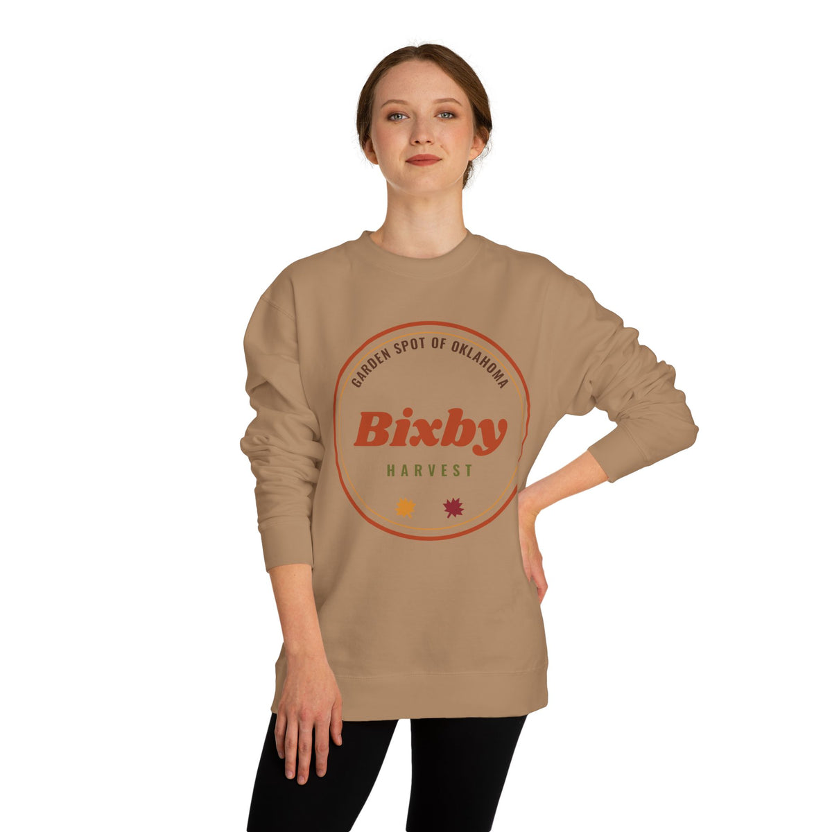 Garden Spot Harvest Badge Crewneck Sweatshirt
